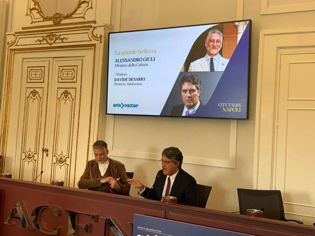 Cultura, Giuli: “Sul settore il più grande taglio di tasse del governo”
