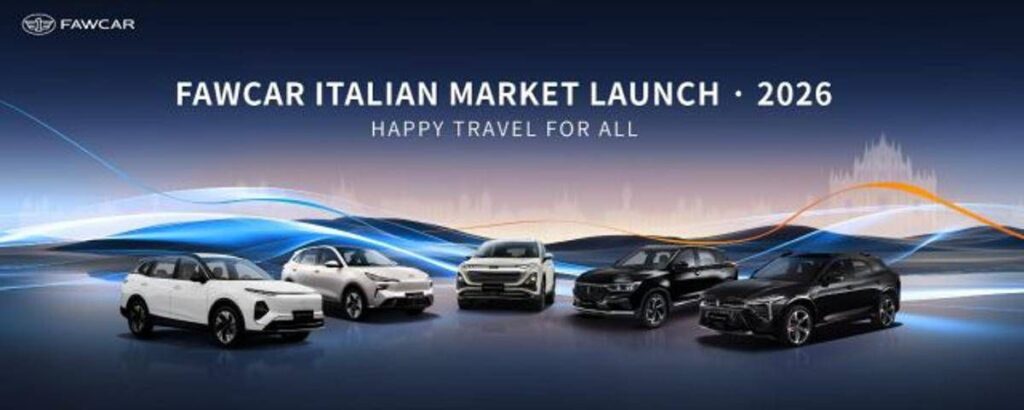 FAWCAR debutta a Milano con una gamma di cinque SUV, apre il proprio capitolo in Italia