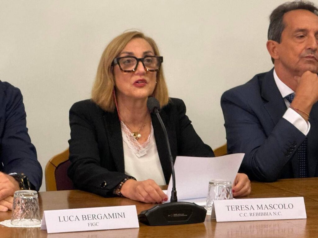 La direttrice dell’istituto di Rebibbia: “Bene riqualificazione delle aree sportive”