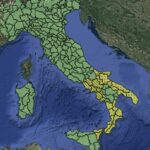 Maltempo, allerta meteo gialla per temporali martedì 13 ottobre: la mappa delle regioni a rischio