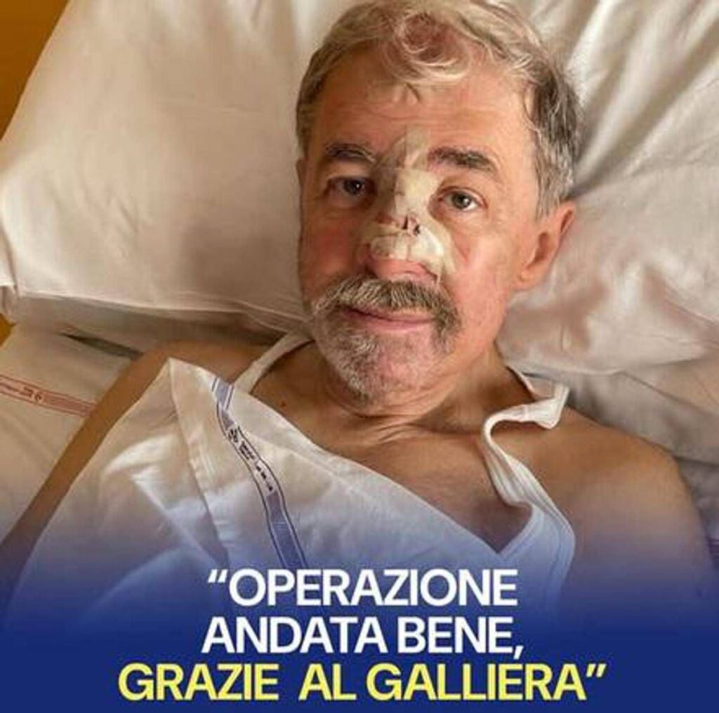 Marco Bucci operato al Galliera per la ricostruzione cutanea al naso: “Sto bene”