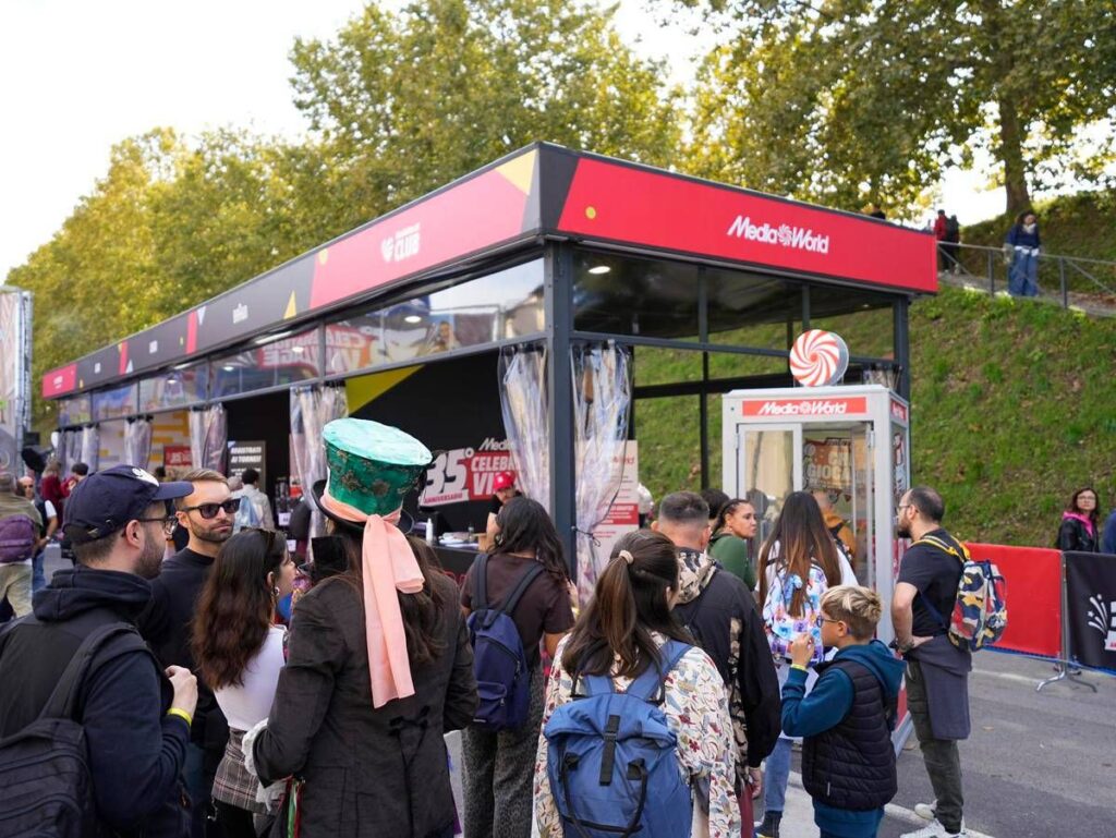 MediaWorld festeggia 35 anni al Lucca Comics &amp; Games 2026 