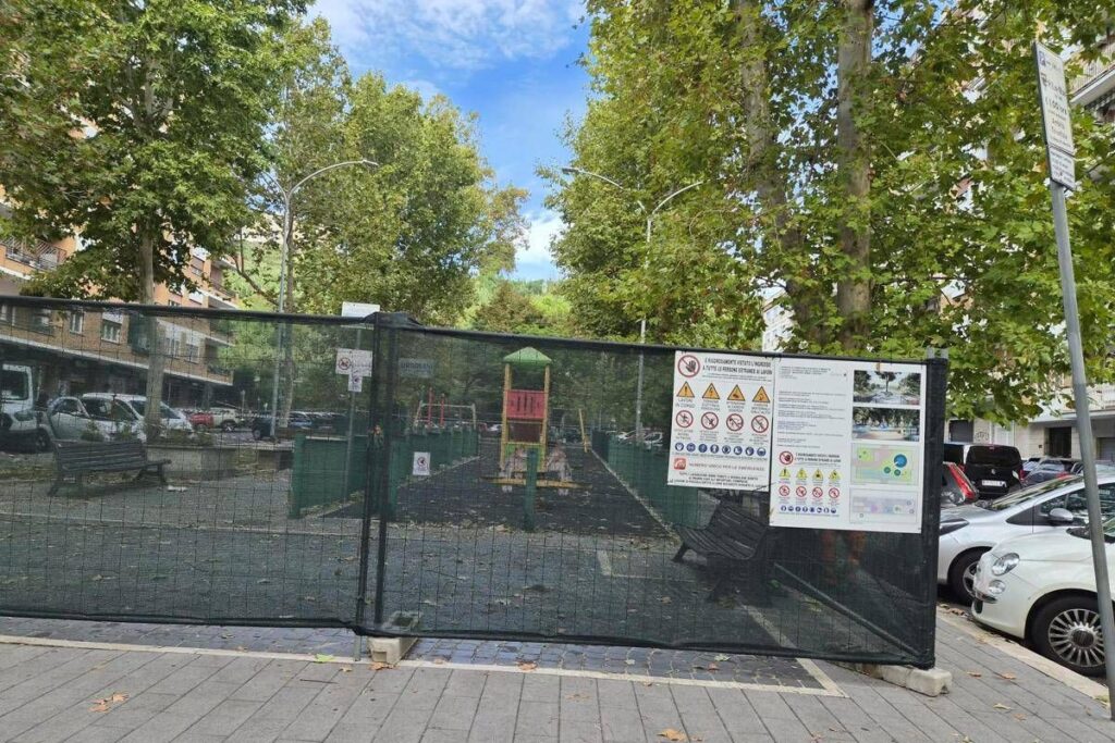 Municipio I Roma, al via riqualificazione area giochi di viale degli Ammiragli