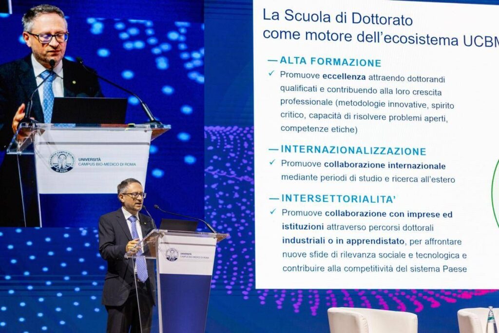 Paggi (Ucbm), “Scuola dottorato Campus biomedico promuove internazionalizzazione e inter-settorialità”