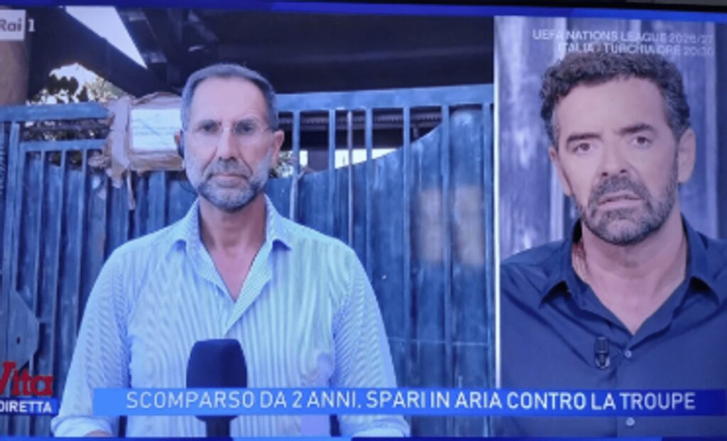 Paura a Catanzaro, colpi di arma da fuoco in aria e insulti contro troupe de ‘La Vita in Diretta’