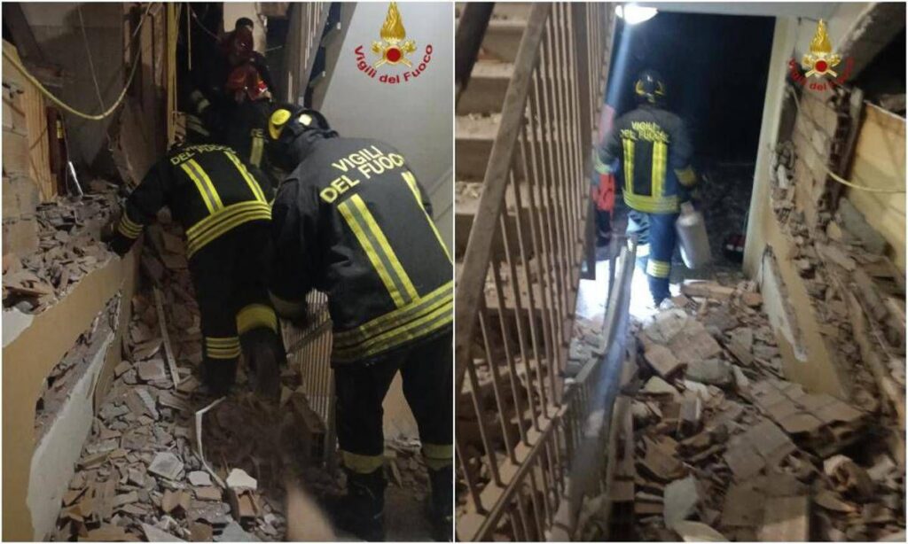 Paura a Roma, esplosione in una palazzina a Ostia: 1 ferito e 11 famiglie evacuate