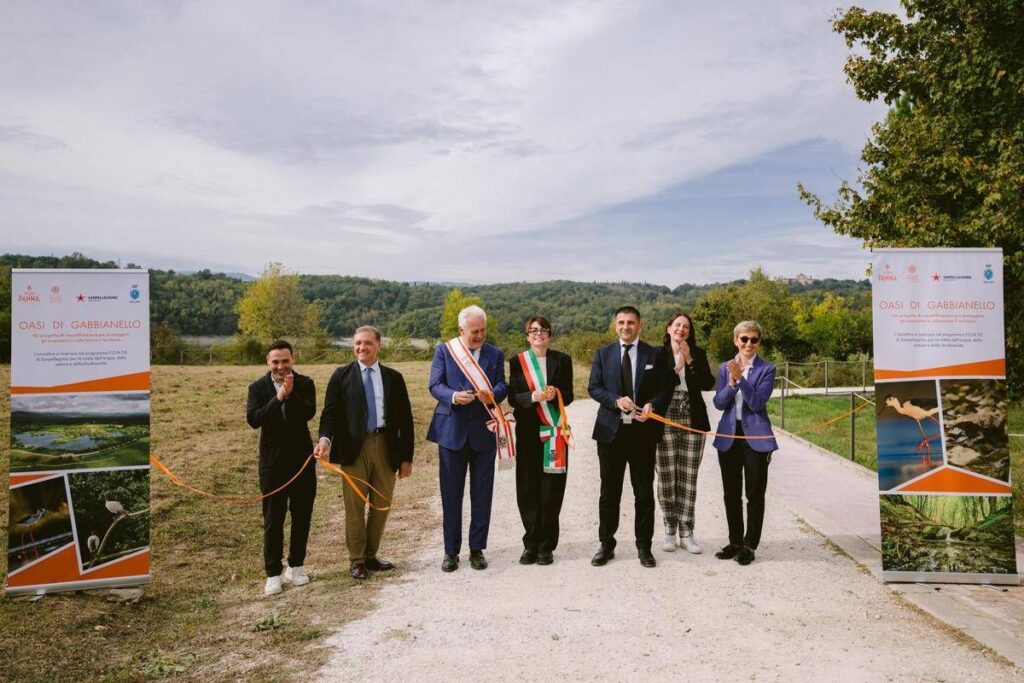 Ruggeri (Sanpellegrino): “Riqualifica Oasi di Gabbianello per tutelare acqua e biodiversità”