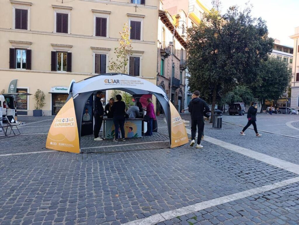 Salute, si è chiusa a Roma campagna itinerante CL3AR sulle malattie renali, ‘informazione primo passo’
