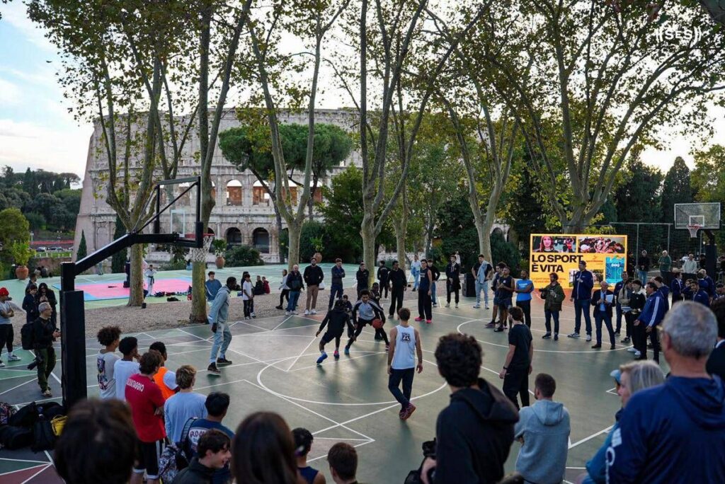 Sport e Salute, a Roma docufilm ‘Lo Sport è Vita’, protagonisti i ragazzi, tra urban culture, arte e basket
