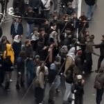 Tensione a Losanna con un automobilista durante la manifestazione dei giovani contro il capitalismo