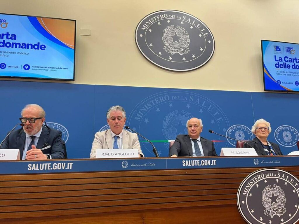 Tumori, in Italia 485mila con cancro prostata: arriva la ‘Carta delle Domande’