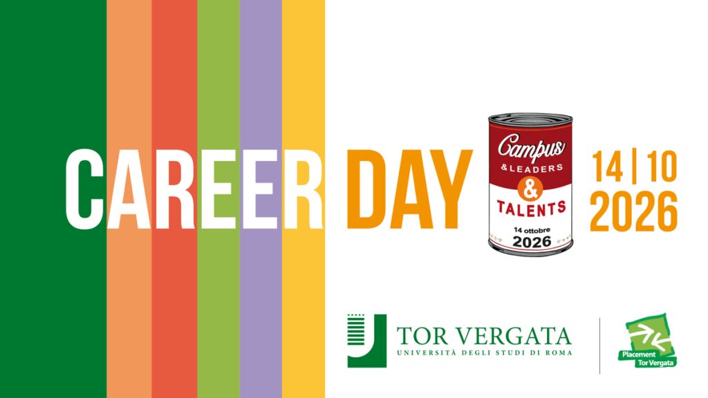 Università, domani torna a Roma Tor Vergata il Career Day ‘Campus&Leaders&Talents’
